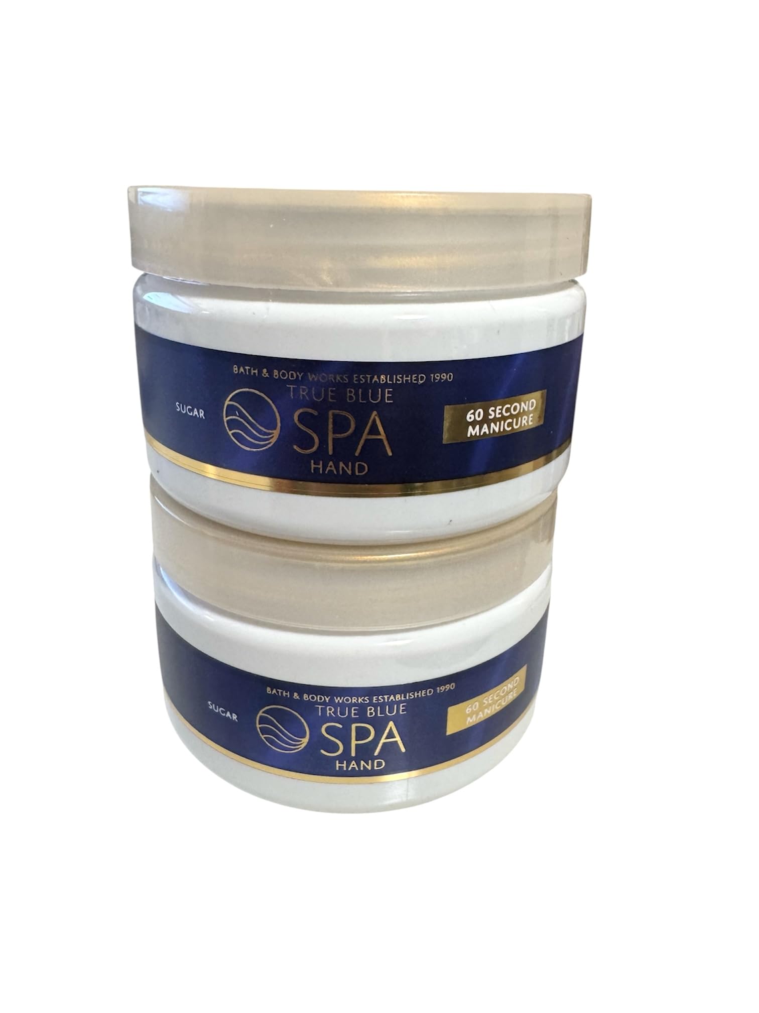 Bath and Body True Blue Spa 60 Second Manicure Scrub Bundle - 2pc