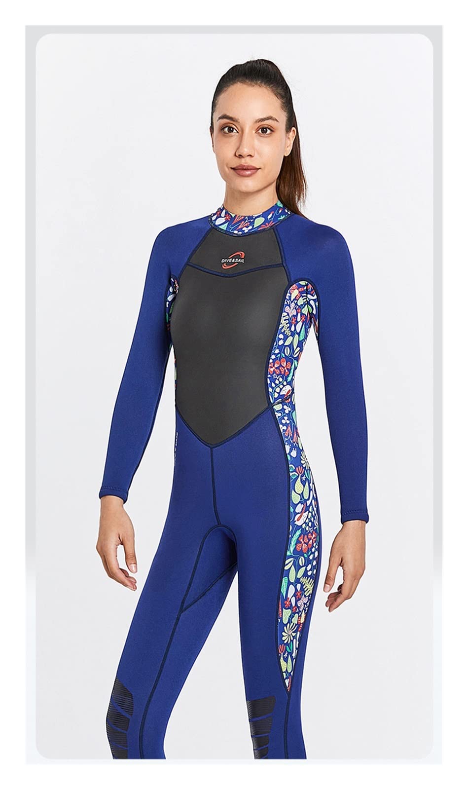 Amazon | LCSZDDYYDS フルボディカラフルウェットスーツ女性