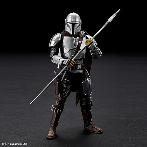 Miniatura 5 de Bandai Hobby - 112 Mandalorian Beskar armadura (revestimiento de plata Ver.), The Mandalorian, Bandai Spirits Hobby Star Wars Model Kit (2557093)