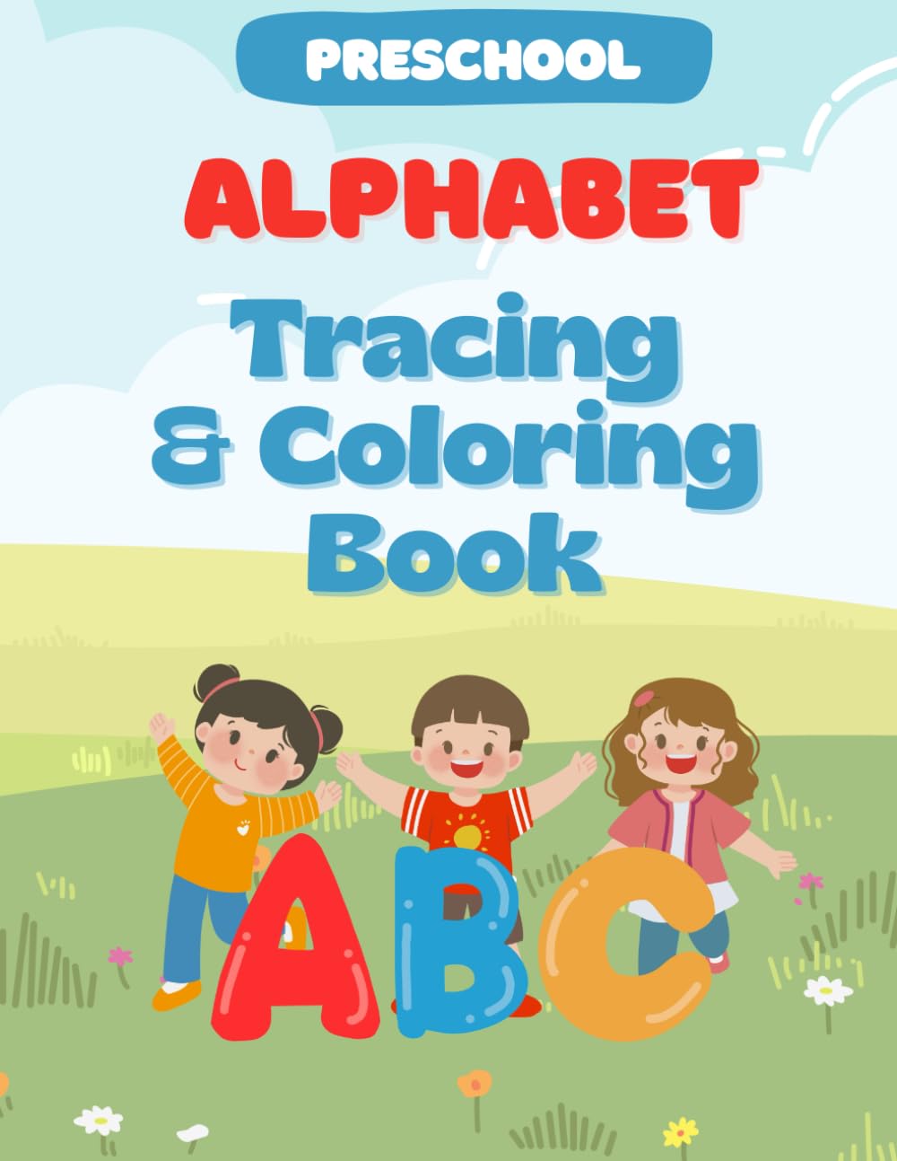 Preschool Alphabet Tracing and Coloring Booklet