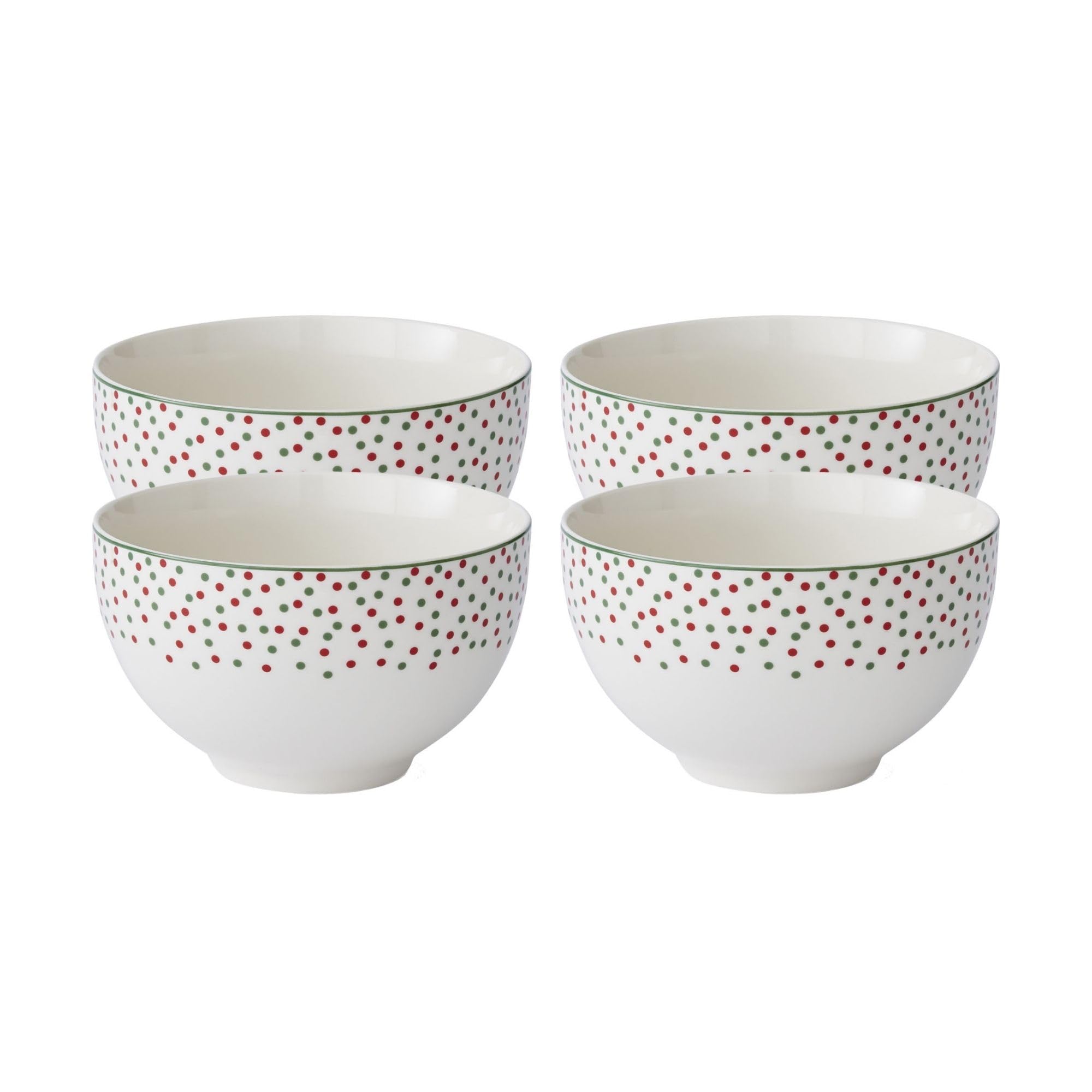 Amazon.com: Spode – Christmas Tree – Polka Dot Rice Bowl – 24 Oz