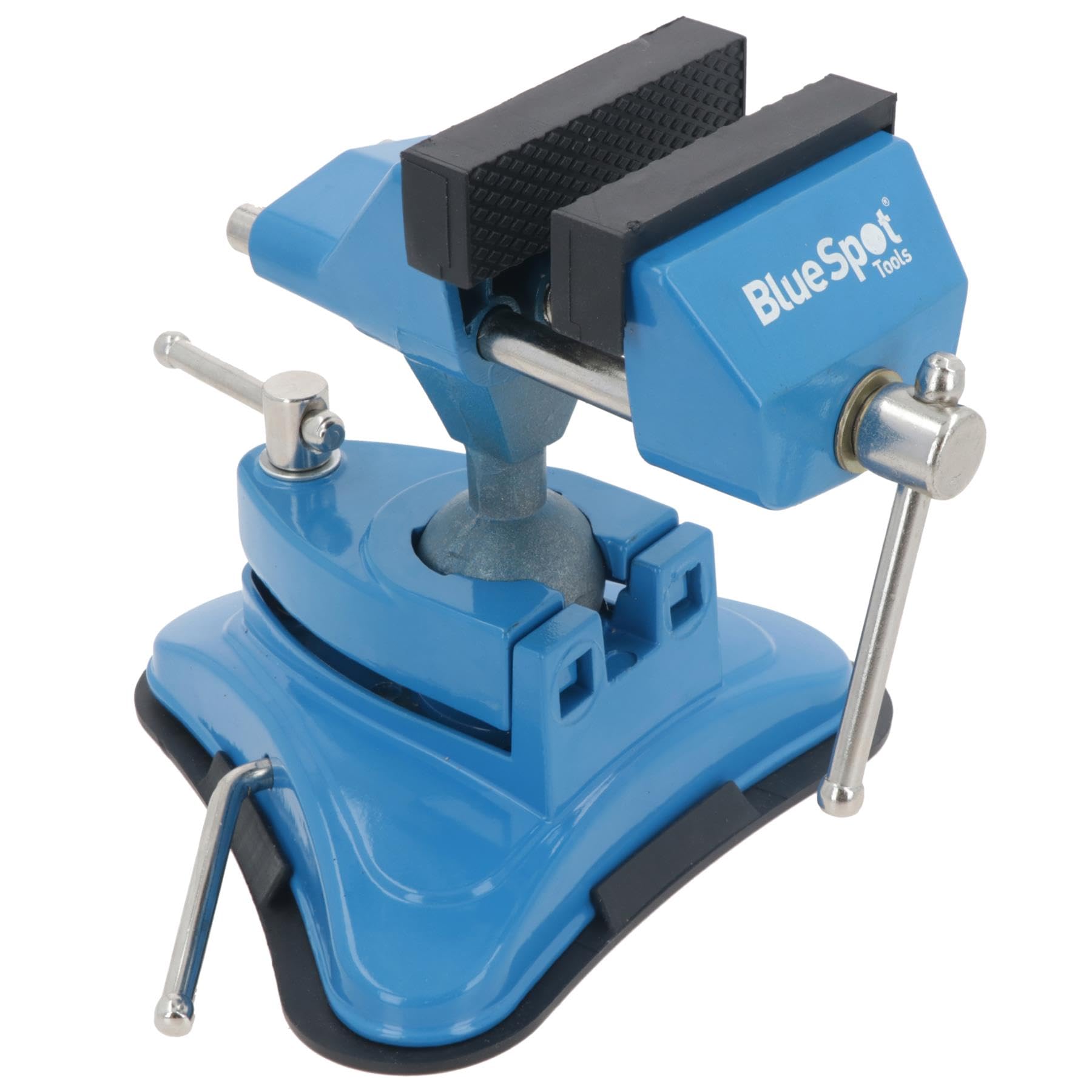 Vacuum Base Rotating Lockable Table Bench Vice 360 Degree Swivel 70mm Jaw