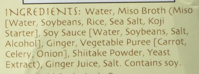 Caldo Miso Ginger Trader Joe's 32 oz miniatura 3
