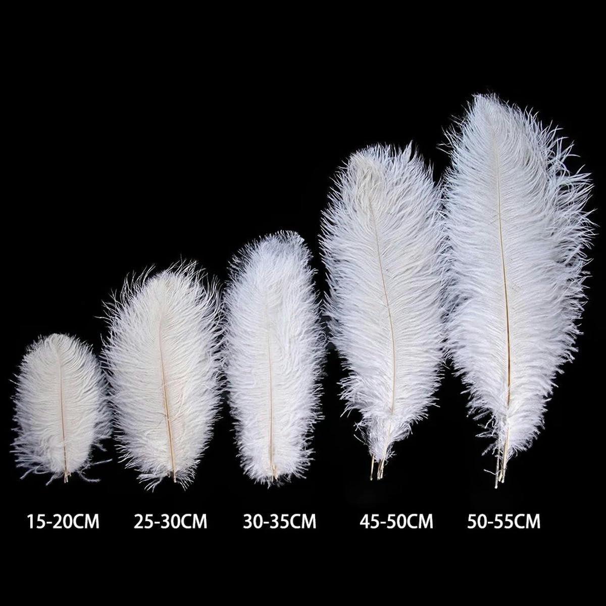 Naturalne pióra do rękodzieła w różnych kolorach, Pióra Czerwona Kawa 30-35 cm, 10 szt.