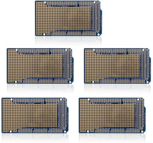 Treedix �݊��i 5pcs �v���g�^�C�v �V�[���h �u���b�h�{�[�h ���j�o�[�T����� ���ʊ�� �����b�L �����b�L�� �͂񂾕t���\ Arduino Mega 2560�Ή�