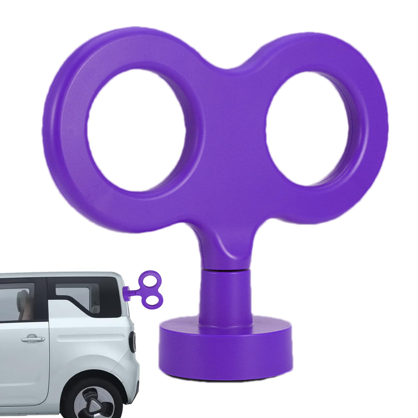 Chiave a molla rotante per auto , ornamento per cofano elettrico, accessorio esterno per vacanze, parte posteriore 'auto, occasioni speciali | accessorio esterno per vacanze, parte posteriore 'auto, occasioni speciali