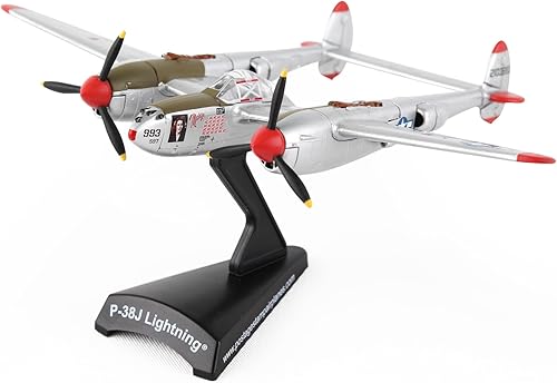 Miniatura 2 de Daron Sello de envío P-38J Lightning Marge 1115 Dick Bong modelo de avión