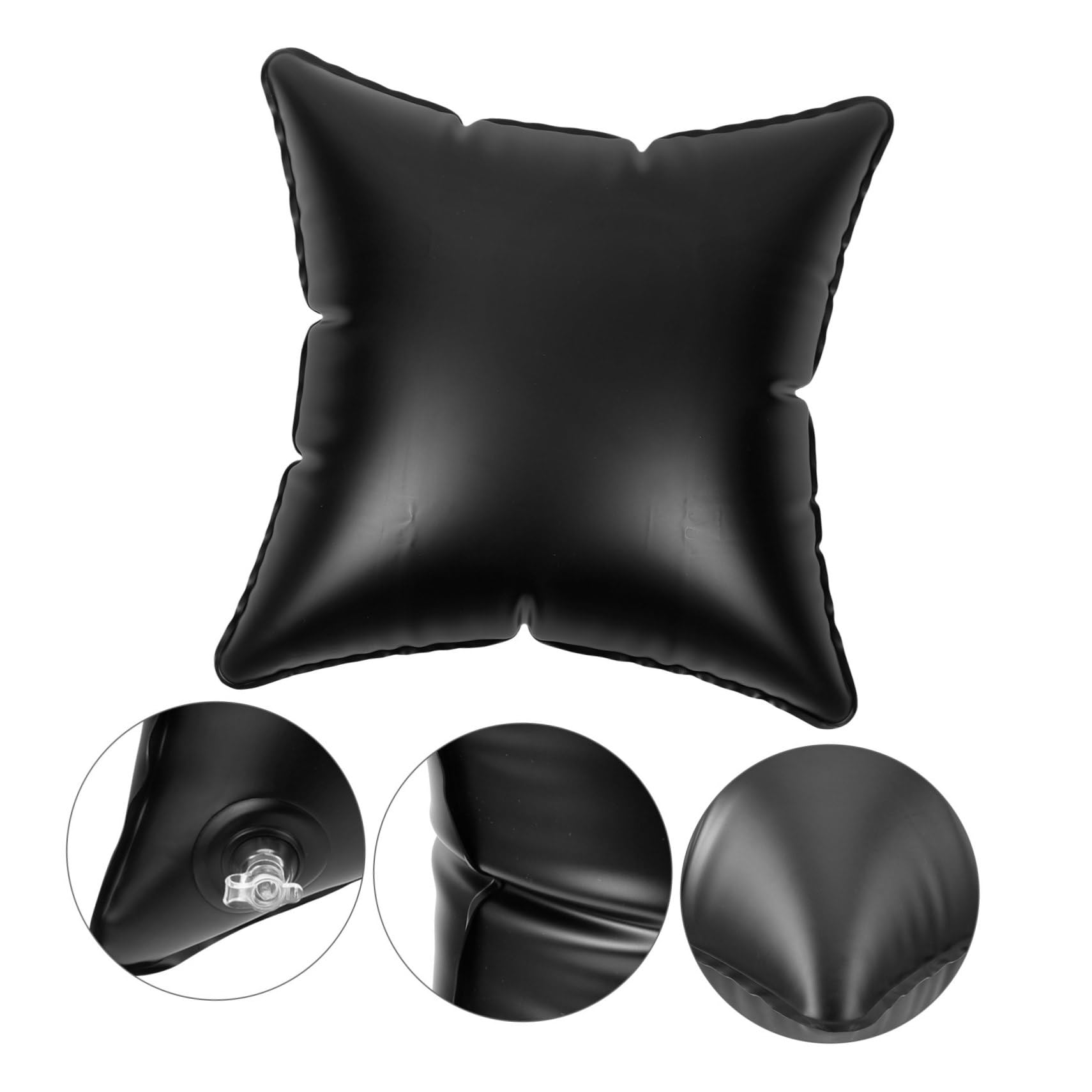 TOPBATHY 4pièces Coussin Gonflable Ergonomique pour Voyage Camping Et Utilisation Voiture Coussin Ajustable Et Léger pour Confort Plein Air