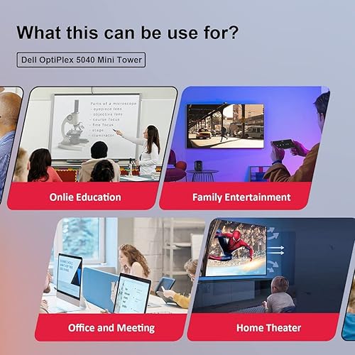 Miniatura 6 de Dell Torre OptiPlex 5040, Intel Core i5-6500, 16 GB de RAM, SSD M.2 NVMe de 512 GB, disco duro de 1 TB, WiFi AC8260, soporte para monitor de 3 x 4K,