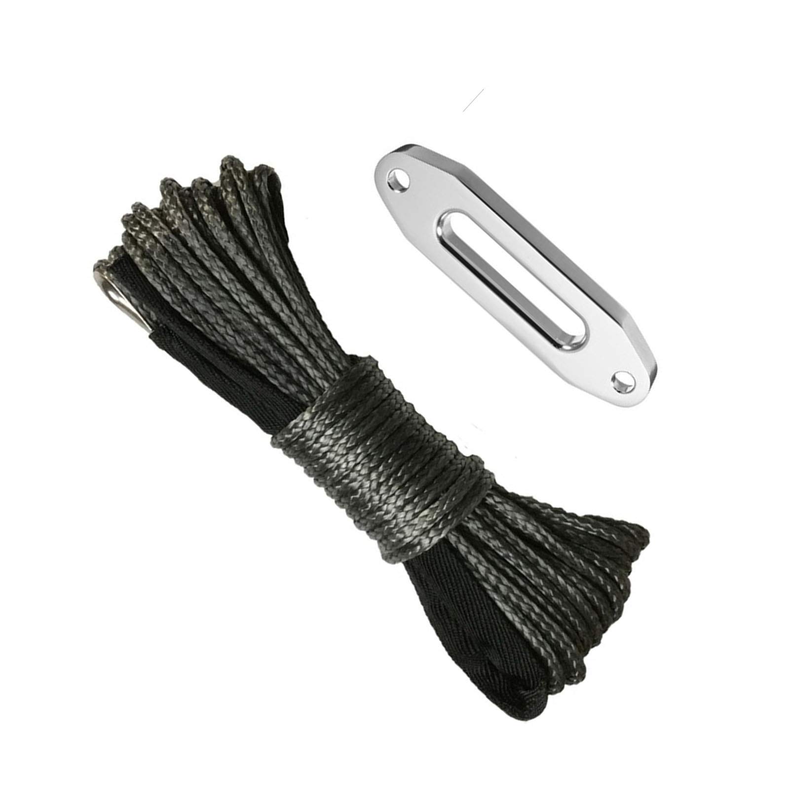 lina syntetyczna, 6mm X 12M kabel plazmowy z 4000lbs Fairlead Line akcesoriami samochodowymi(Blauw)