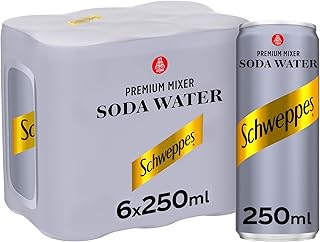 Soda Water 6 X 250Ml Can - Multipack
