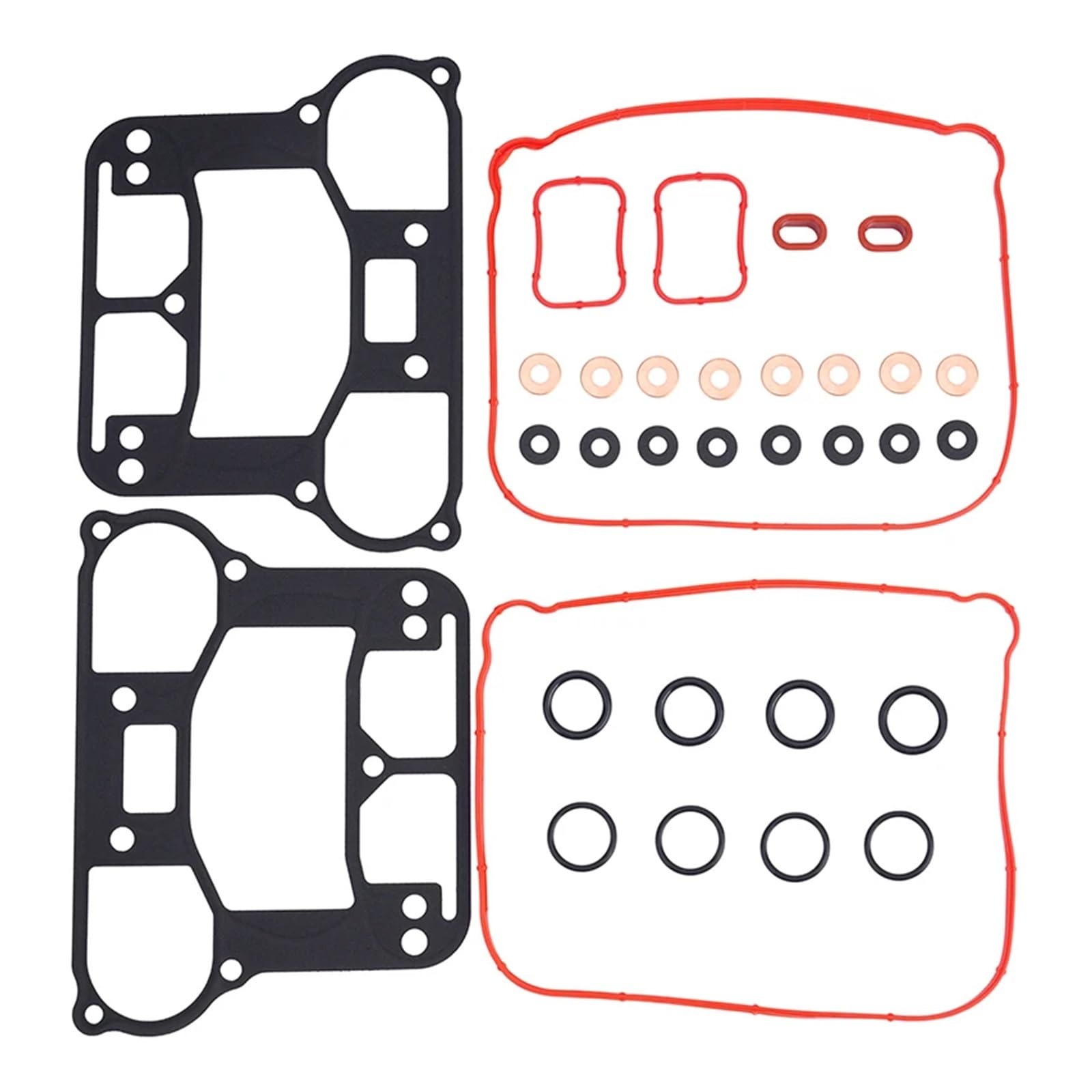 ExkaTeMotorcycle Rocker Box Gasket Twin Cam Kit for H.ar/Ley Forty Eight XL1200X XL1200XS Iron XL1200NS XL883N Roadster XL1200CX, ExkaTe150