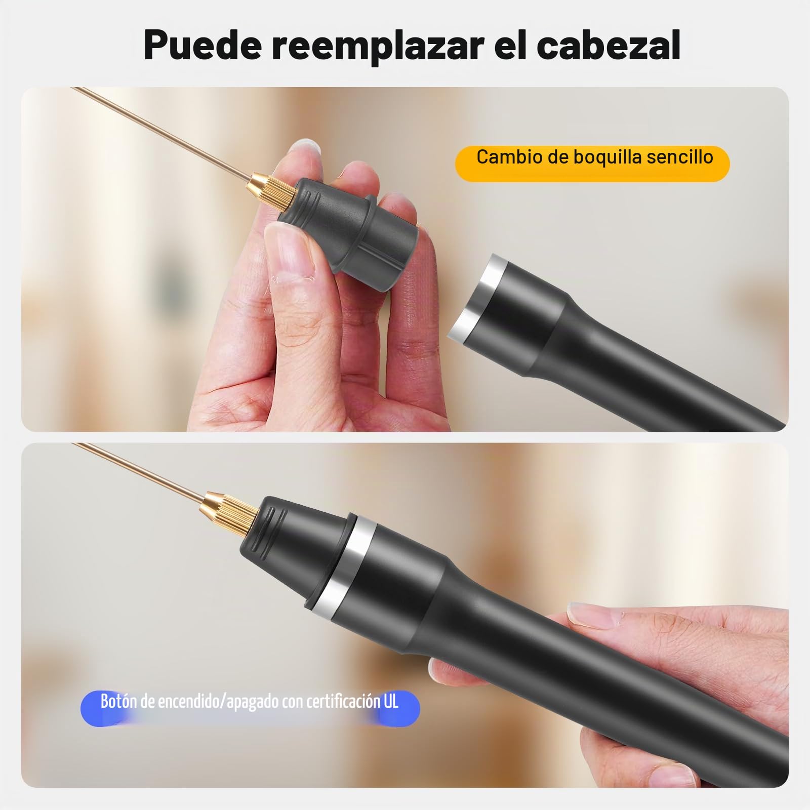 Cortador de espuma 3 en 1, para poliestireno y alambre caliente eléctrico, para cavar agujeros y trabajar con plásticos