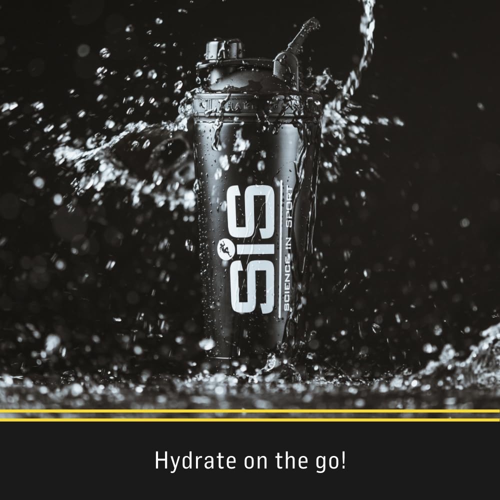 Science in Sport Metallic Protein Shaker 750 ml, czarny matowy
