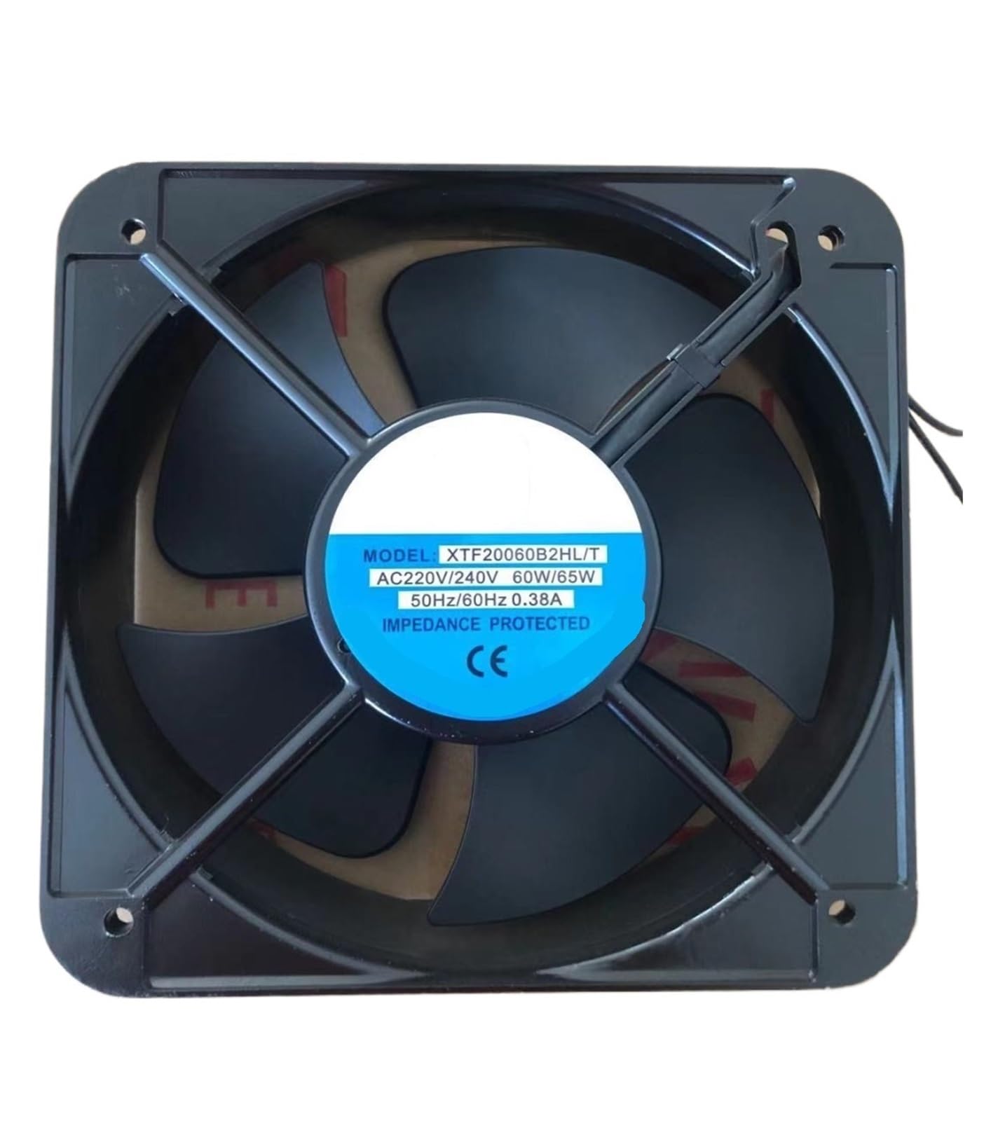 YUSKICCNE XTF20060B2HL/T AC 220-240V 0.38A 200x200x60mm Server Cooling Fan