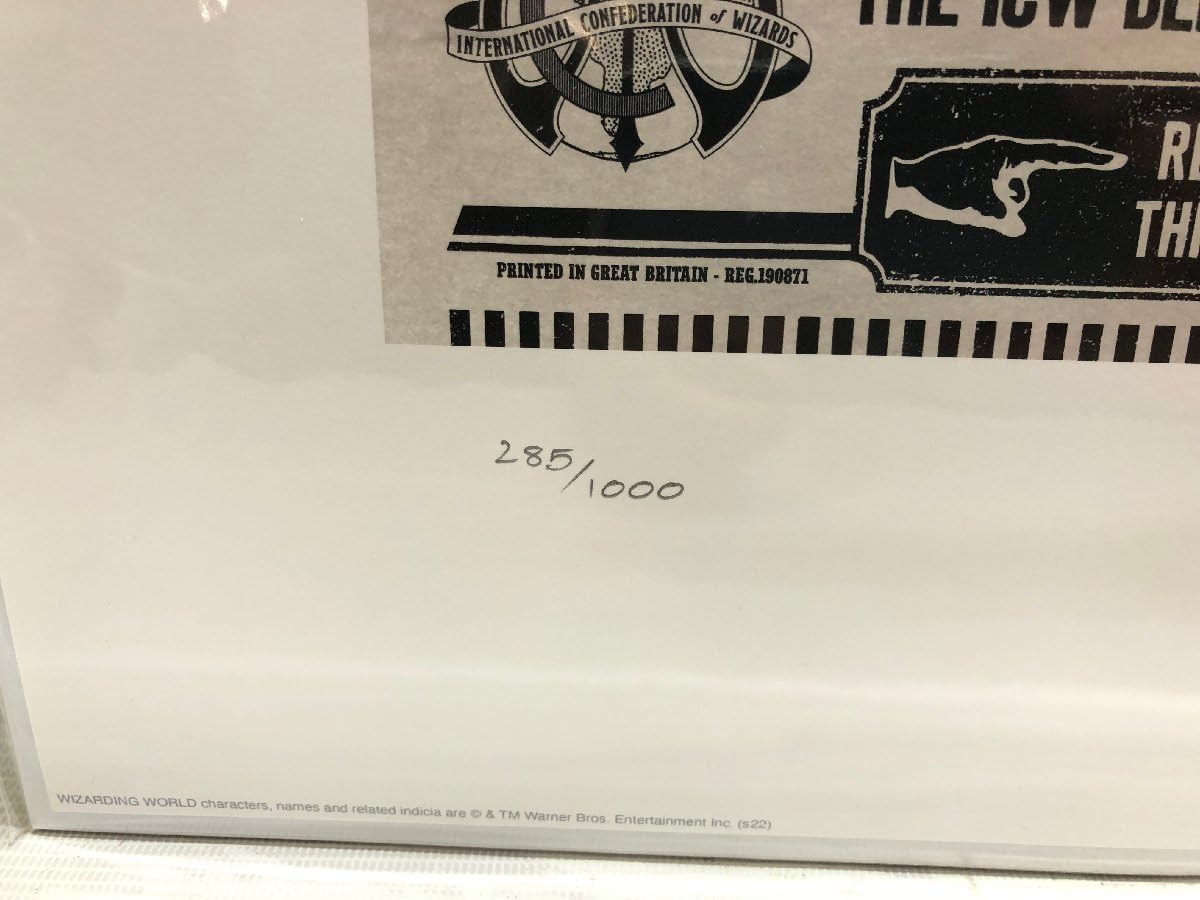 Amazon.co.jp: Grindelwald グリンデルバルド WANTED NOTICE -プリント