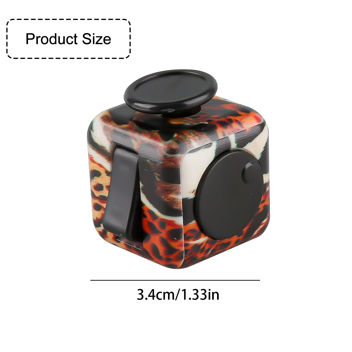 Thyonta 1 Pcs Fidget Cube Toys Multi-functional Stress Relief Cube Anti-stress Anti-anxiety for Kids Children Teen Adult - Image 2