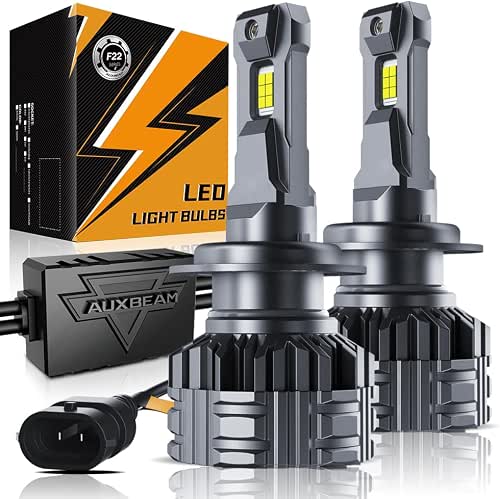 Auxbeam H7 Fog Light, F22 Series H7 Powersports, 6500K 110W