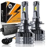 Auxbeam H7 Fog Light, F22 Series H7 Powersports, 6500K 110W 24000LM 700% Brighter Light For UTV ATV Offroad Vehicles, May Need Adapters