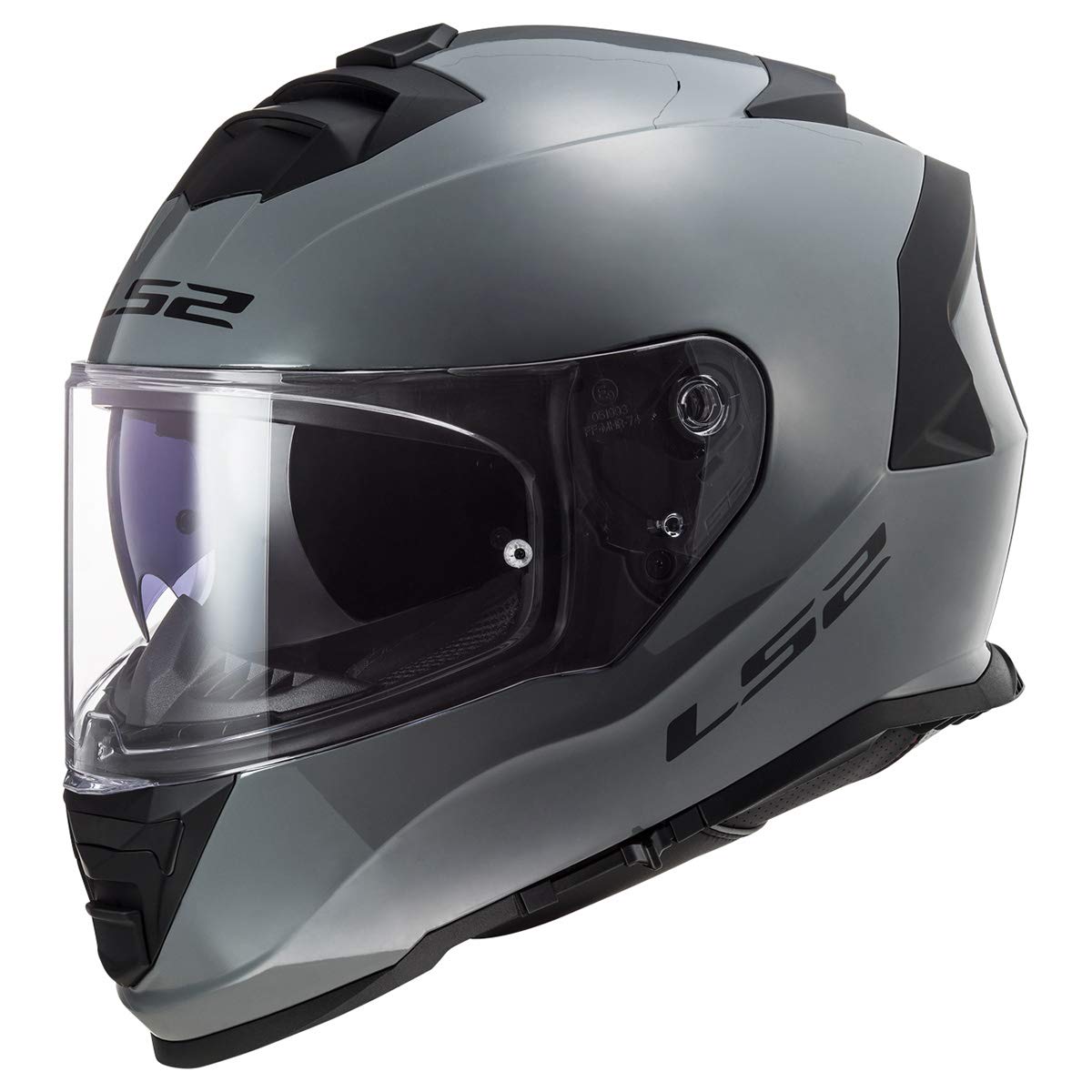 LS2 Helmets Assault Full Face Motorcycle Helmet W/ SunShield (Matte Black