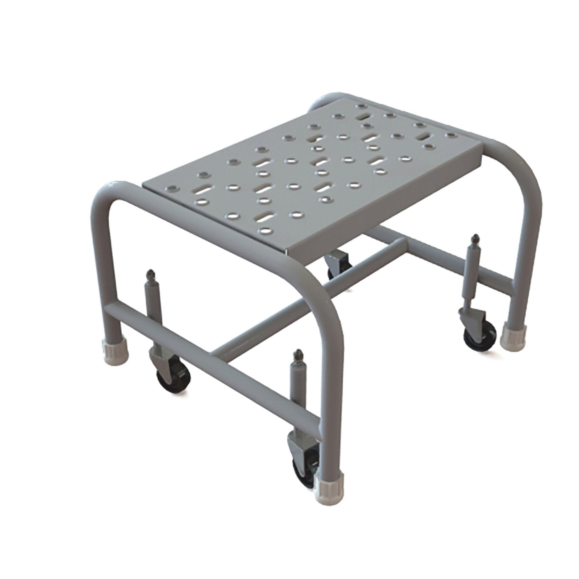 Tri Arc 16" Wide / Perforated Tread / Blue Step Stools