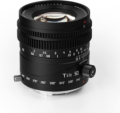 Miniatura 12 de TTArtisan Lente manual de inclinación F1.4 de 1.969 in Lente vertical de gran apertura de marco completo compatible con cámaras Fuji X Mount X-A1,