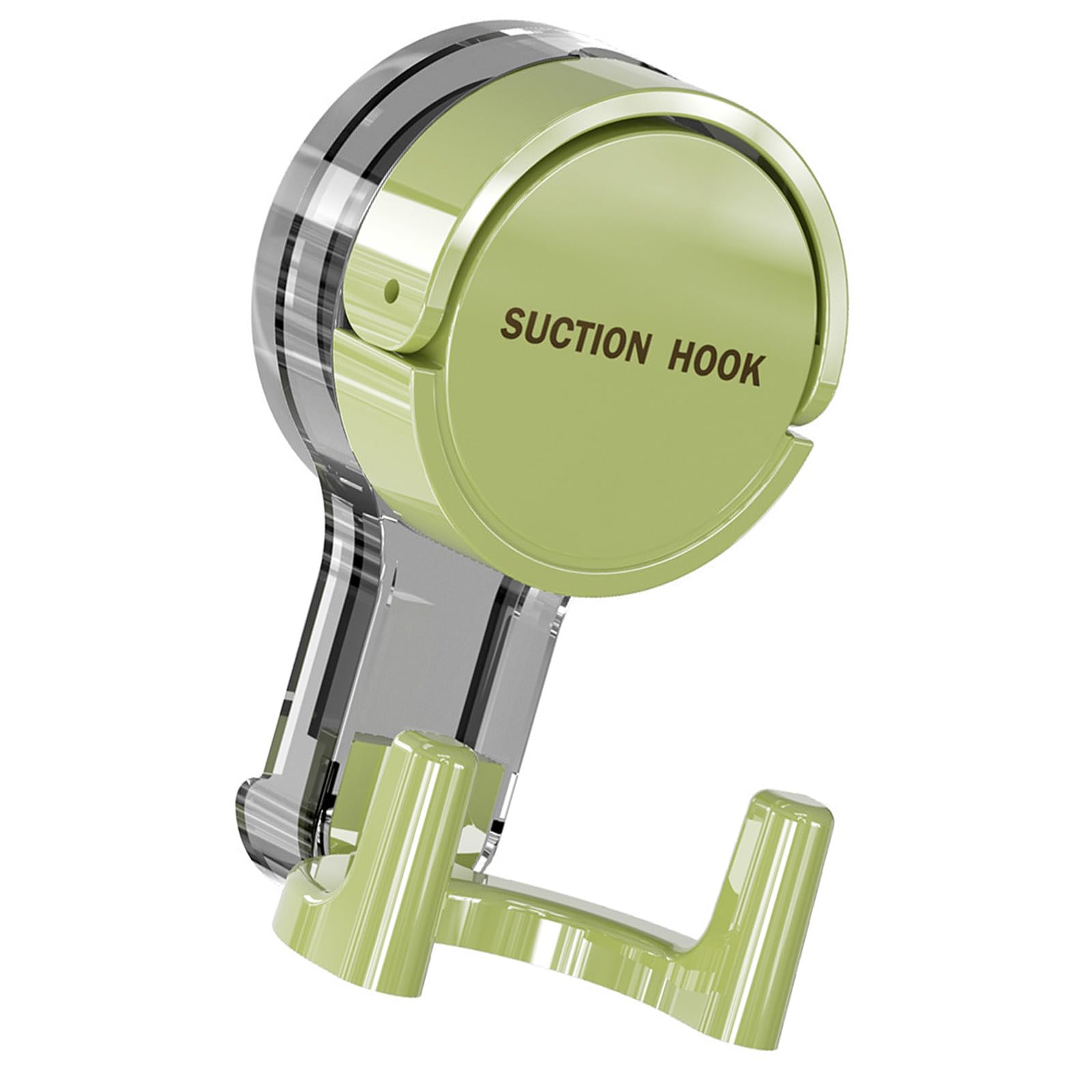 Jazuaiao Hook Bathroom Accessories Strong Suction Cup Holds Portable for Towel Rack Robes Waterproof ABS Materials Double Suction Cup Hook