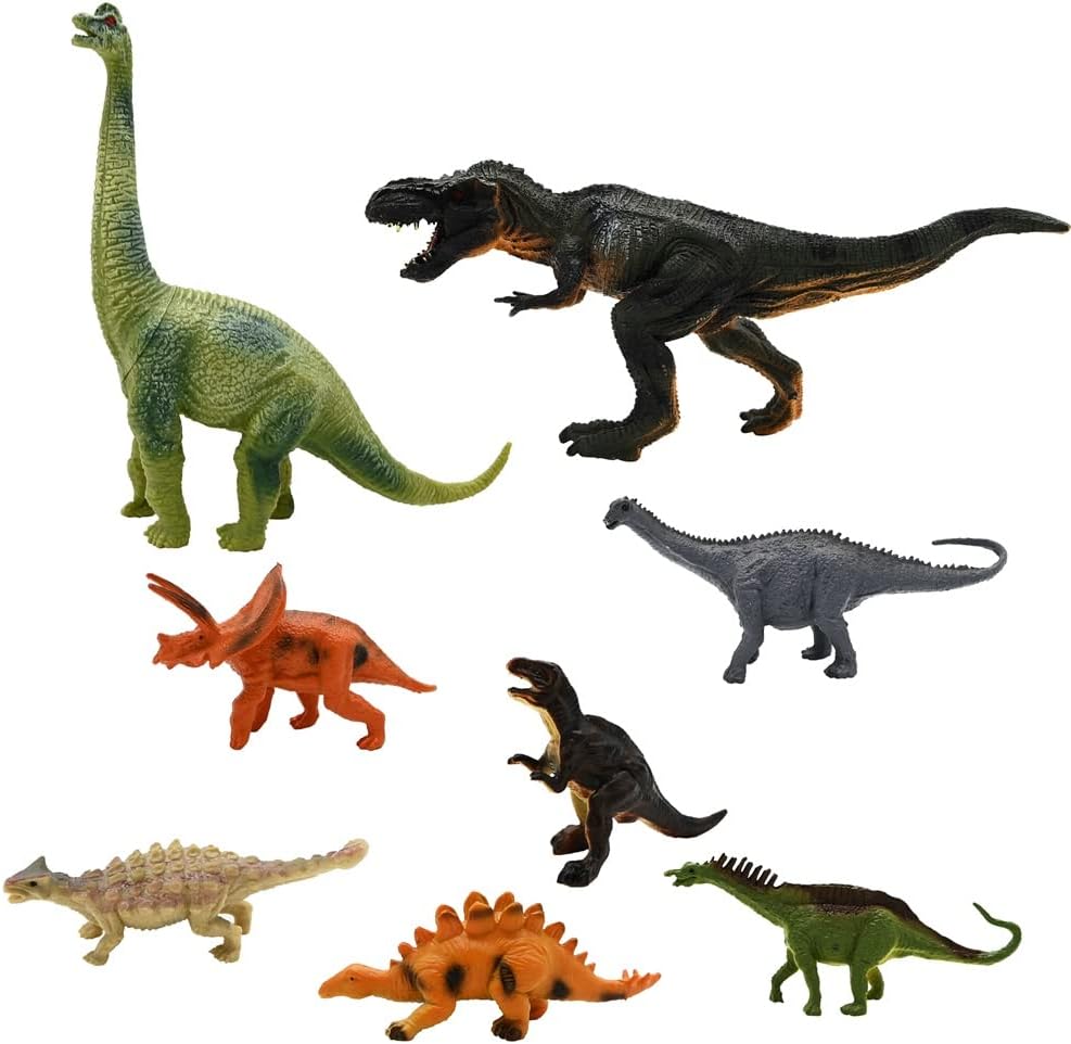 Kimicare Dinosaur Toy Set, STEM Dinosaur Playset Learning Toys for Boys Girls
