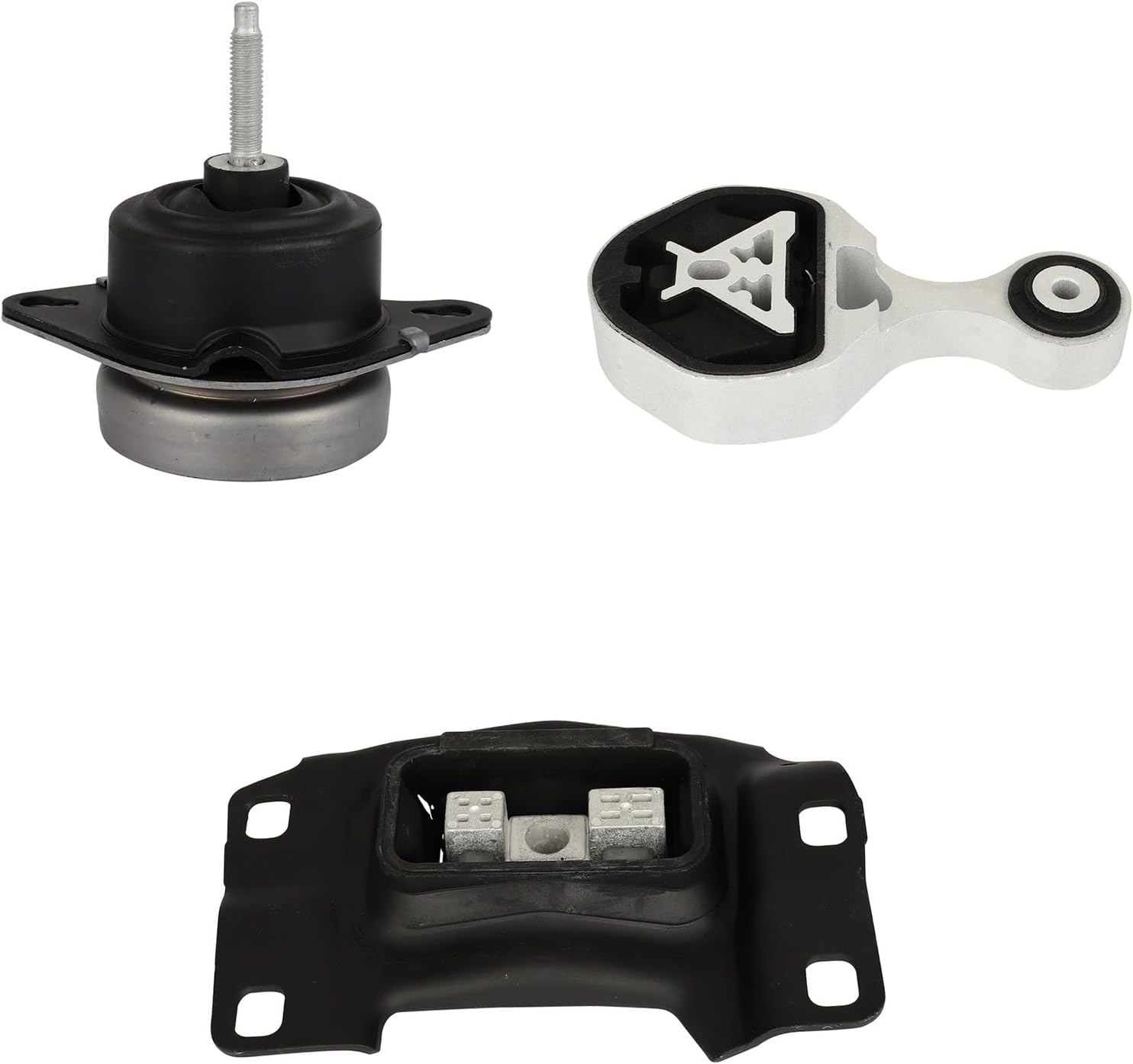 SCITOO Engine Motor Mount and Transmission Mount and Torque Strut Mount Set For Ford Explorer 2016-2019 Replace OE 203480 A5634 A5612