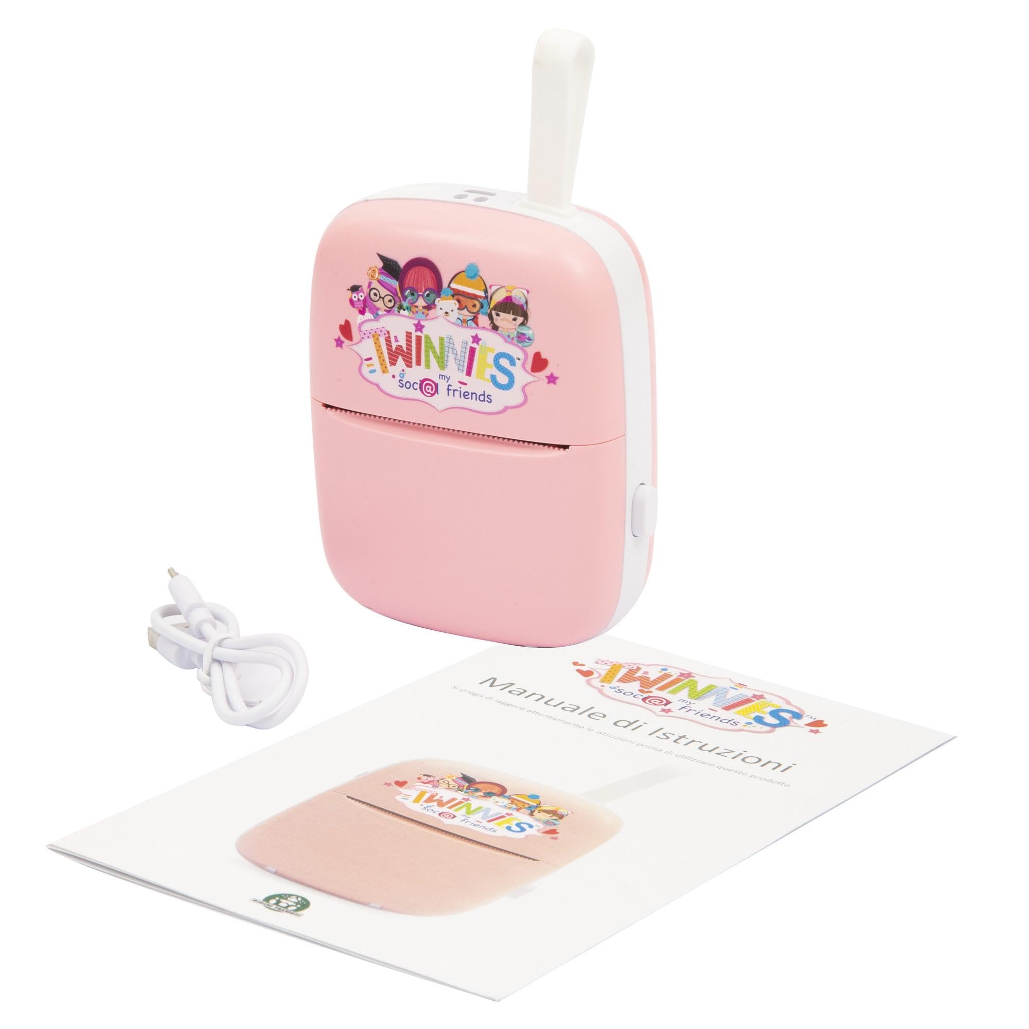 Stampante Termica Twinnies Per Bambini - Bluetooth - Bianco E Nero - 200 DPI - Foto 8