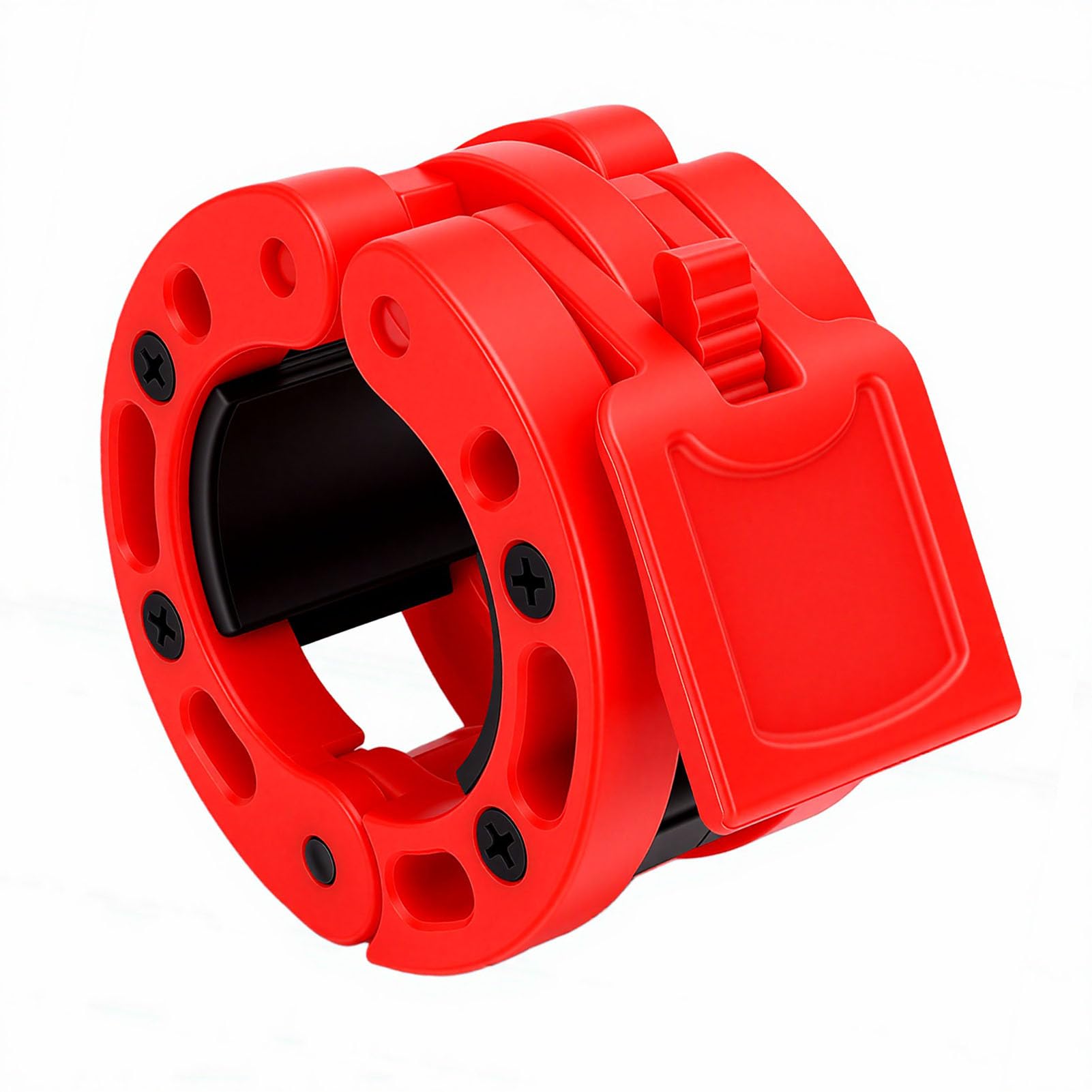 Wakects Morsetto per Collare per Bilanciere Clip a Molla in Plastica per Bilanciere da 2 Pollici Diametro Interno 50 Mm Installazione con Una Sola Mano Blocco Rapido della Piastra per Sollevamento