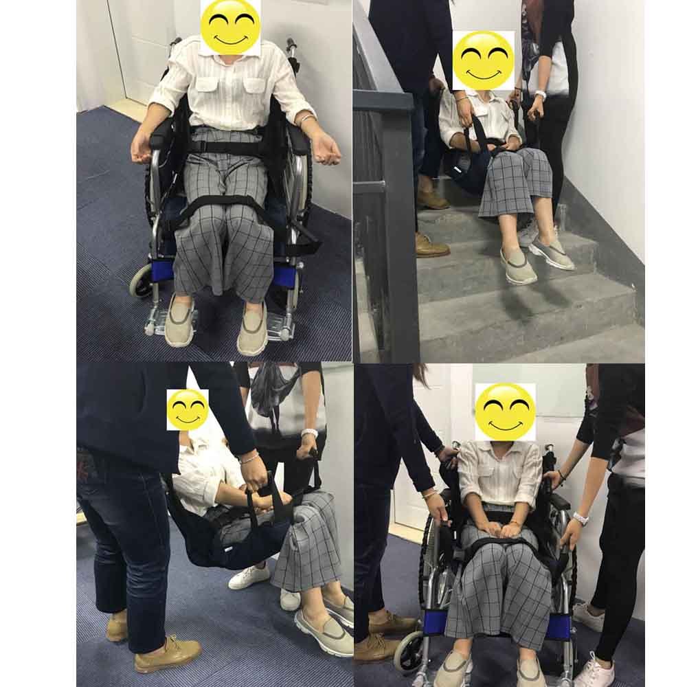 Cintura di trasferimento tavole per sedia a rotelle ausilio Cinghia di sollevamento medica paziente cura dei trasporti di sicurezza Aiuti alla mobilità attrezzature per anziani disabili