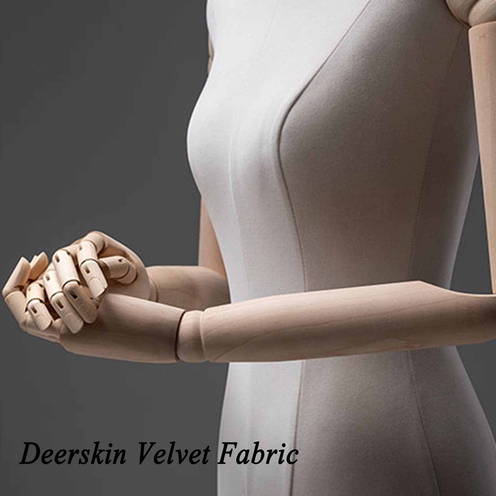 Amazon.co.jp: 女性マネキン トルソー ボディ 肩をすくめる半身