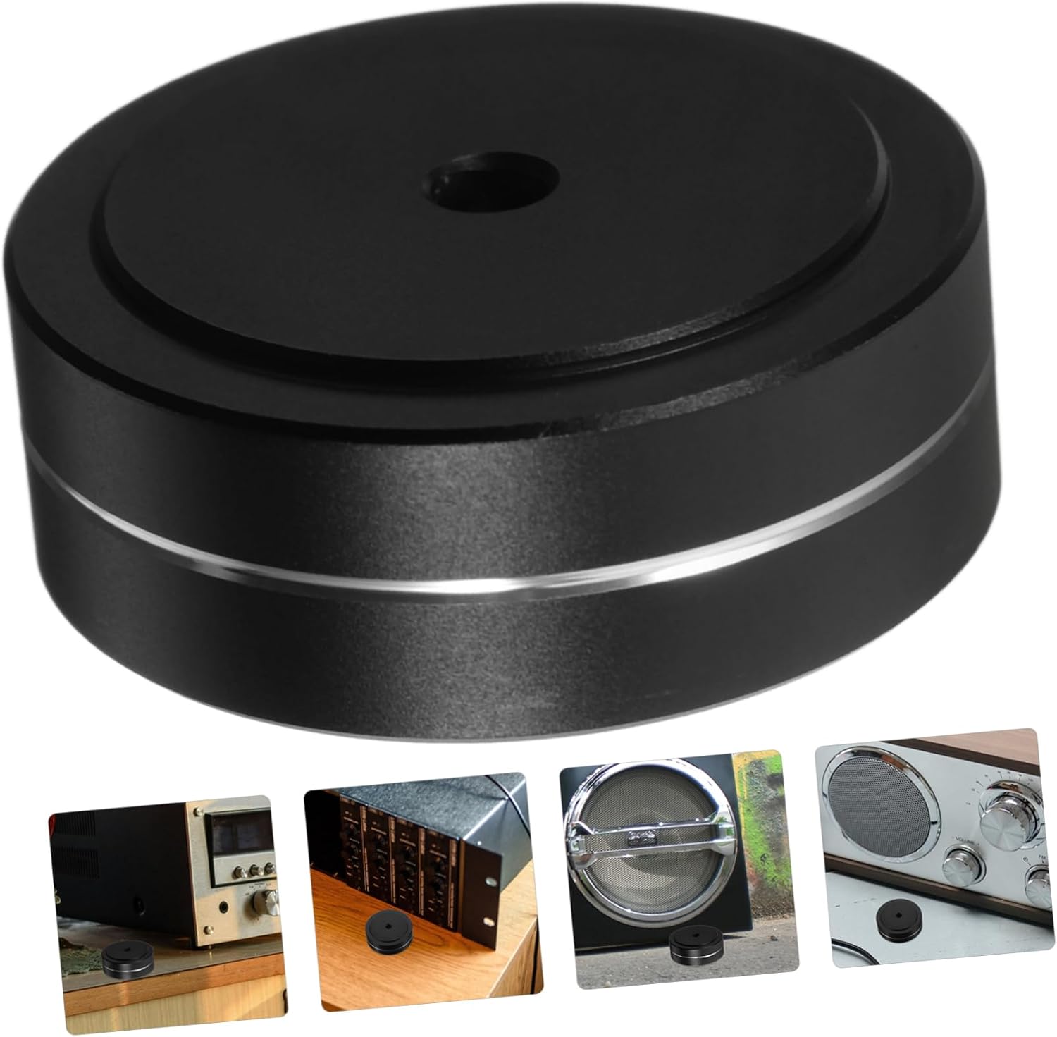Slip Shock-Absorbing Feet Pad Aluminum Speaker Isolation Pad Dancer Foot Machine Leveling Callus