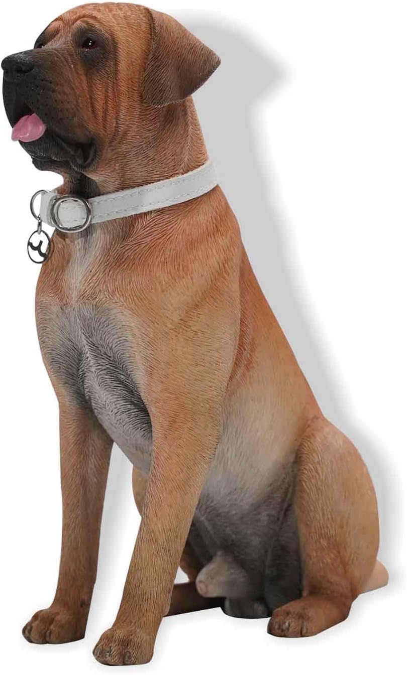 MMOS X JXK Squatting Posture TOSA Inu Dog with Intricate Texture Details, Gift for Dog Lovers