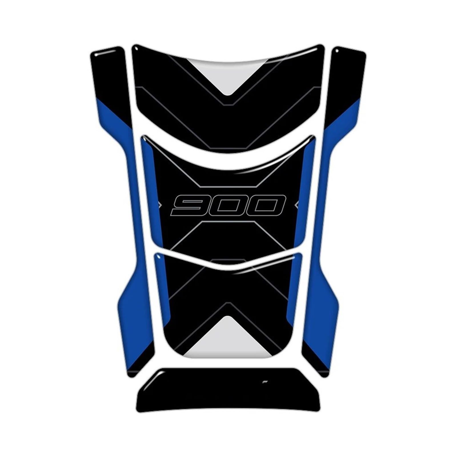 Puaywmoz Avio Blue Motorcycle Tank Protector For Valico 900Dsx Dsx900 Ds900x Tank Pad 3D 2024 2025