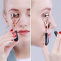 Vista 6 de CABAX Almohadillas de repuesto para rizador de pestañas, goma de silicona, color negro, 12