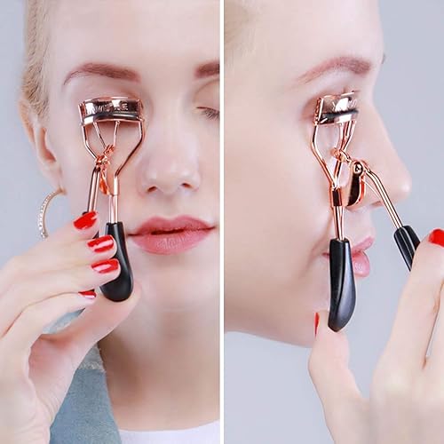 Miniatura 6 de CABAX Almohadillas de repuesto para rizador de pestañas, goma de silicona, color negro, 12