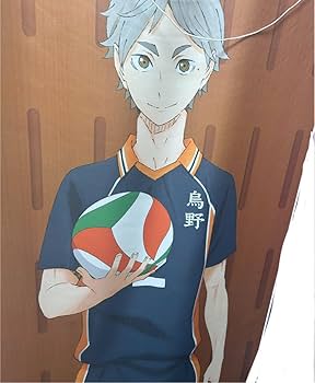 Amazon.co.jp: ハイキュー 菅原 菅原孝支 タペストリー 等身大 等身大