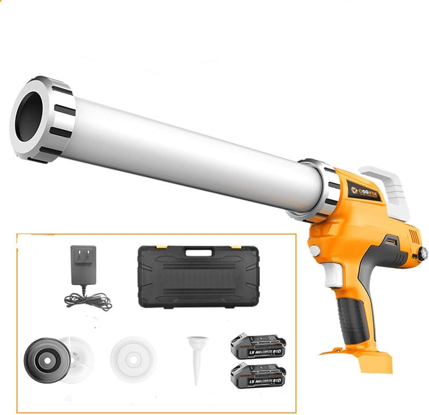 Spray Gun Kit 21V Adjustable Electric Cordless Caulking Guns Portable