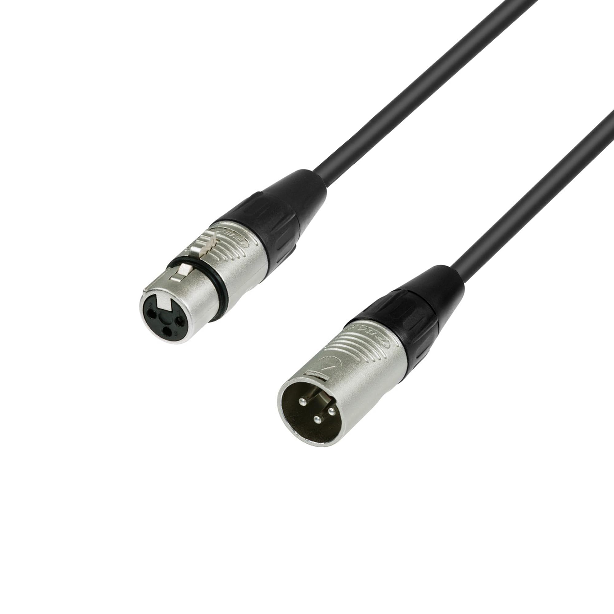 1m Adam Hall REAN Microphone Cable Female XLR to Male XLR
