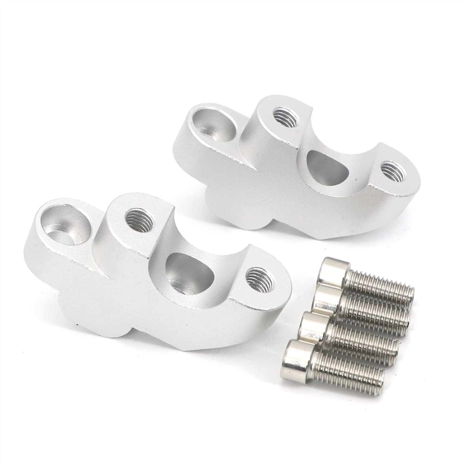 per VSTROM 2 Pz 7/8 "22mm Moto CNC in Alluminio Manubrio Riser Morsetto di Montaggio Conico per Suzuki DL650 V-Strom DL 650 DL1000 Morsetto Manubrio Riser Manubrio Moto