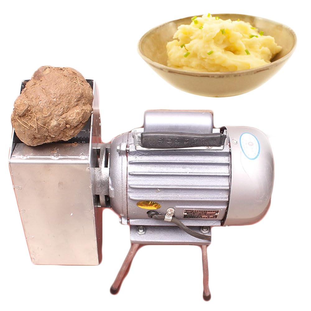 JOSBY Machacador de Patatas Comercial, triturador de Patatas de Acero Inoxidable de 650 W y 750 W, Suave, Delicado, Buen Sabor y Ahorro de Tiempo, máquina eléctrica de ajo, para ajo, Tomates