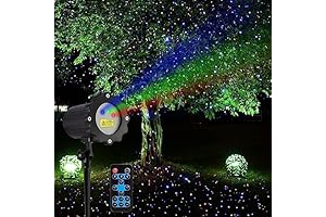 3-Color Laser Christmas Projector Lights Outdoor for Holiday Decoration, Indoor Firefly Light Show