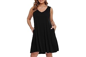 BELAROI Womens Casual Sundress Plus Size Summer Dresses 4X