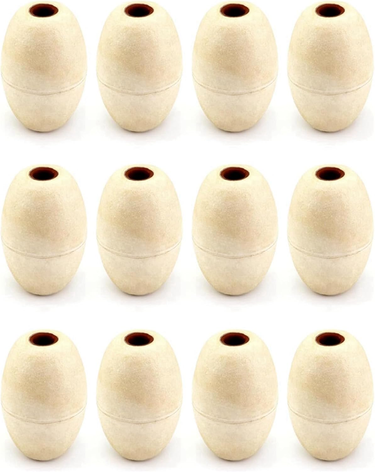 Hlsicna(ヘルシンキ) 楕円形ウォーターフロート、24個パック、1/2インチ穴、3.5X 5.5インチ、プール、水上スキーロー