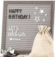 Algopix Similar Product 16 - Felt Letter Board Message Sign 