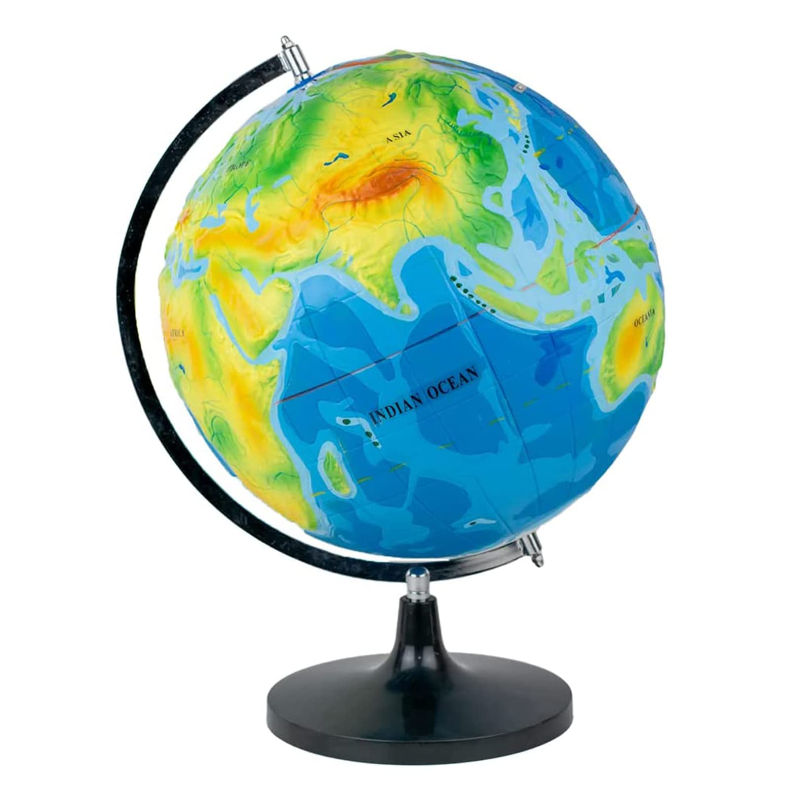 globo terráqueo, Modelo de la estructura Tierra. didáctico for divulgación geografía en primaria y secundaria. Diámetro: 32 cm
