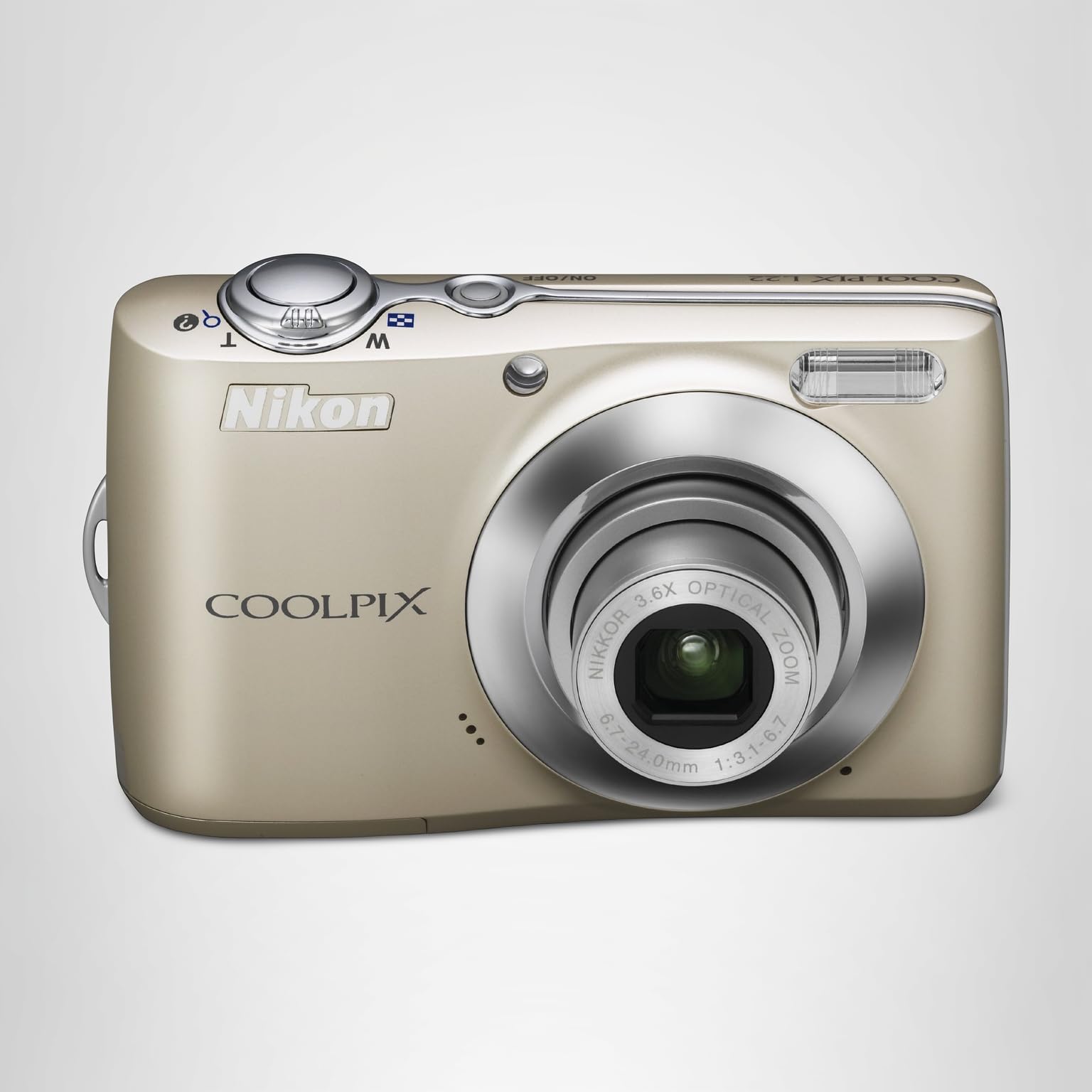 Amazon | Nikon デジタルカメラ COOLPIX (クールピクス) L22 シルバー