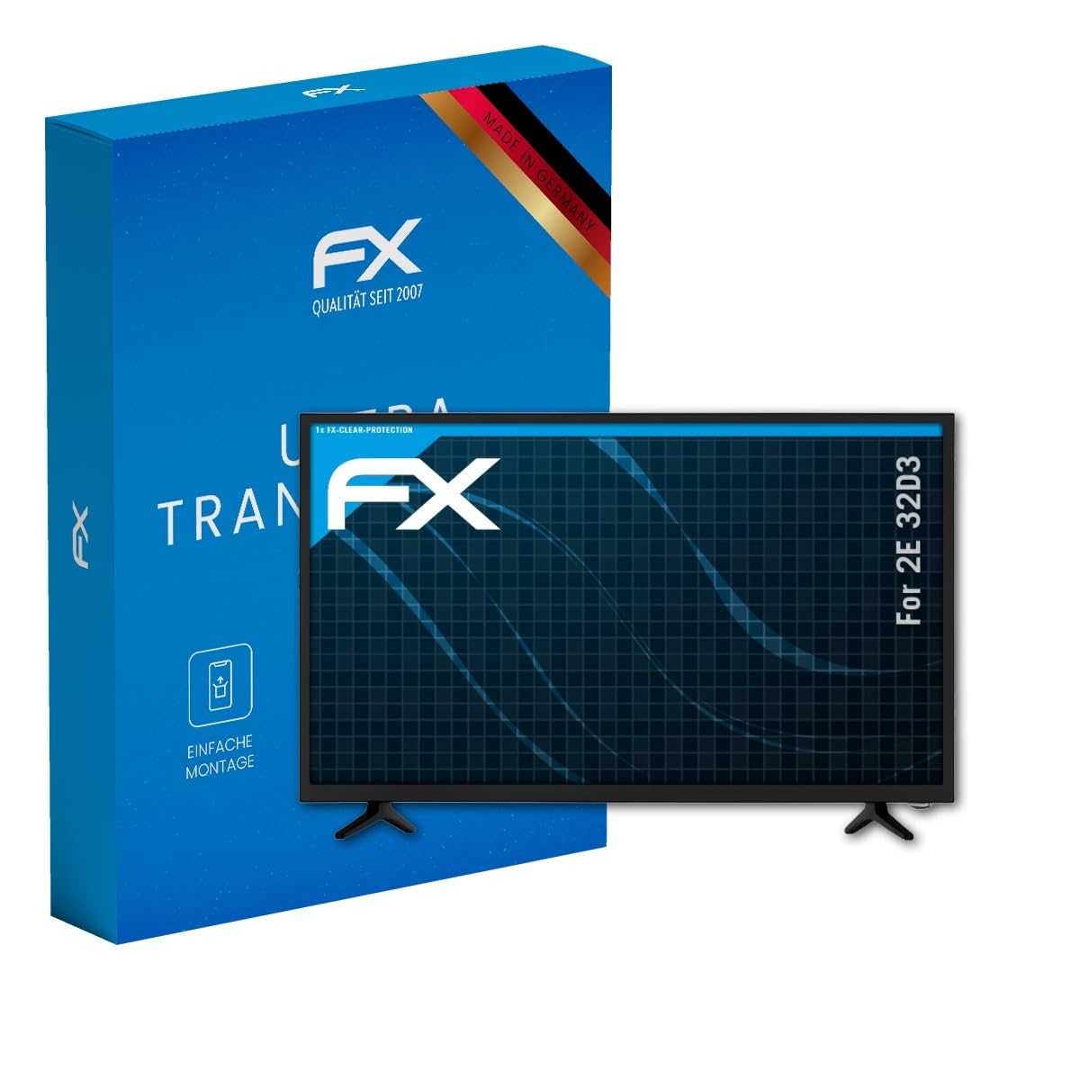 FX protector película ultra transparente atFoliX para el cuidado integral de paneles 2E 32D3 8